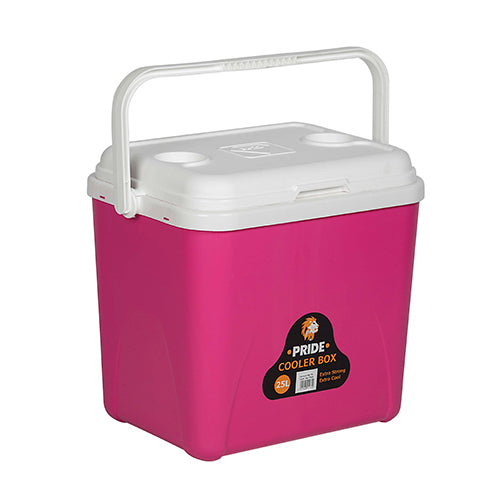 25L Diamond Cooler Box – Assorted Colours