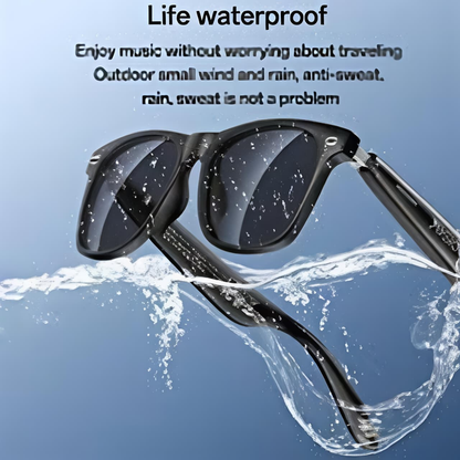 Wireless Smart Glasses with sleek design, open-ear audio, and hands-free connectivity for daily use