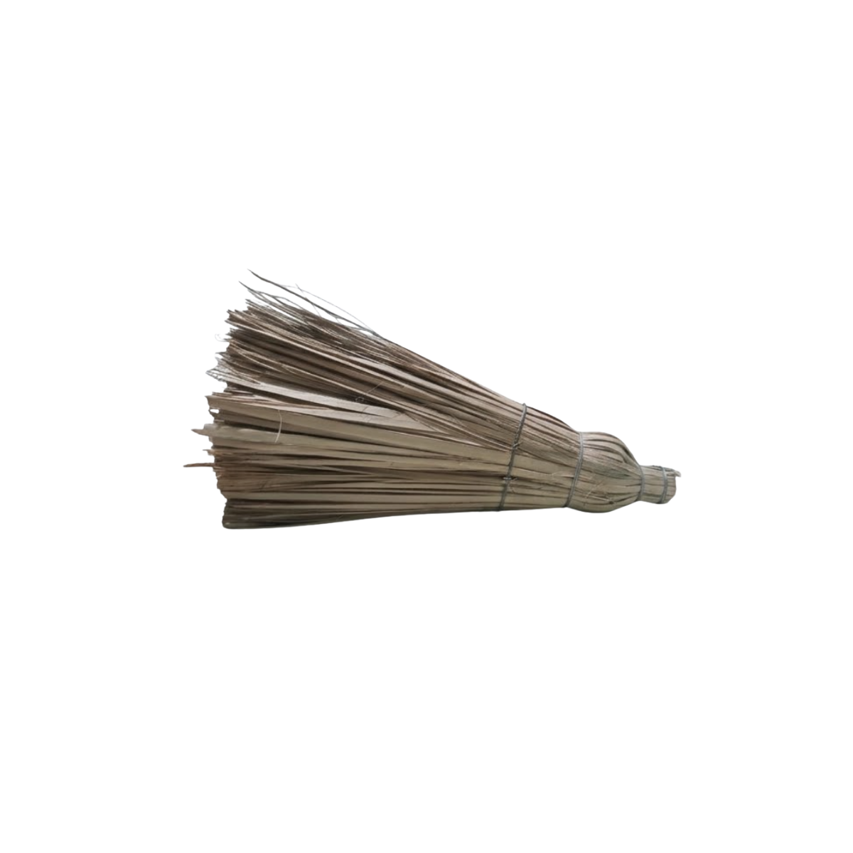 Grass Broom Head with Stick