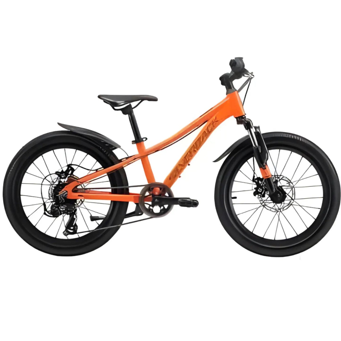 20-inch kids bicycle for daily riding on a sidewalk.