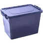 80L Storage Box Durable plastic, large capacity container.