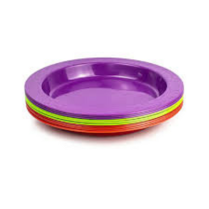 Otima 10 Pcs Plastic Plate Set