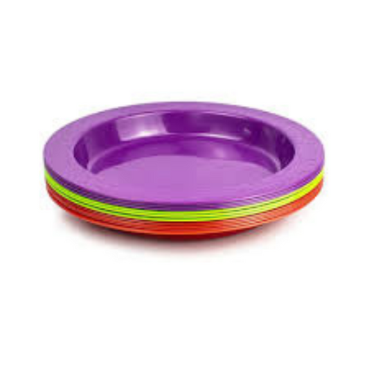 Otima 10 Pcs Plastic Plate Set