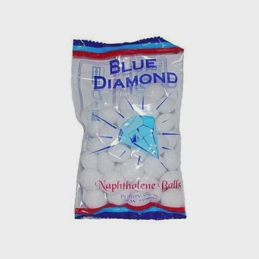 Premium 100G Camphor Balls Pack for freshening wardrobes, drawers, and storage spaces.