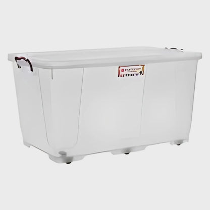 80L Storage Box Durable plastic, large capacity container.
