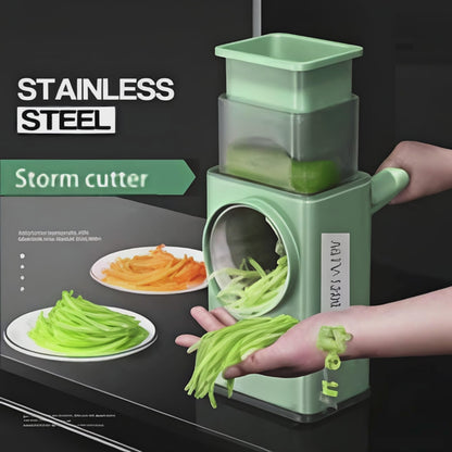 Hand Crank Vegetable Cutter & Slicer